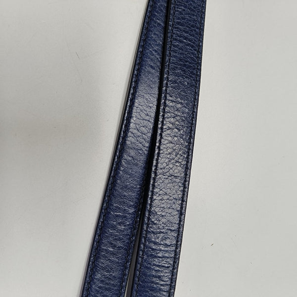Bow Calfskin Blue