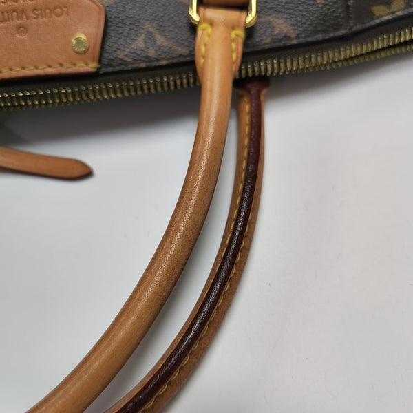 TURENNE MM Monogram Coated Canvas Brown