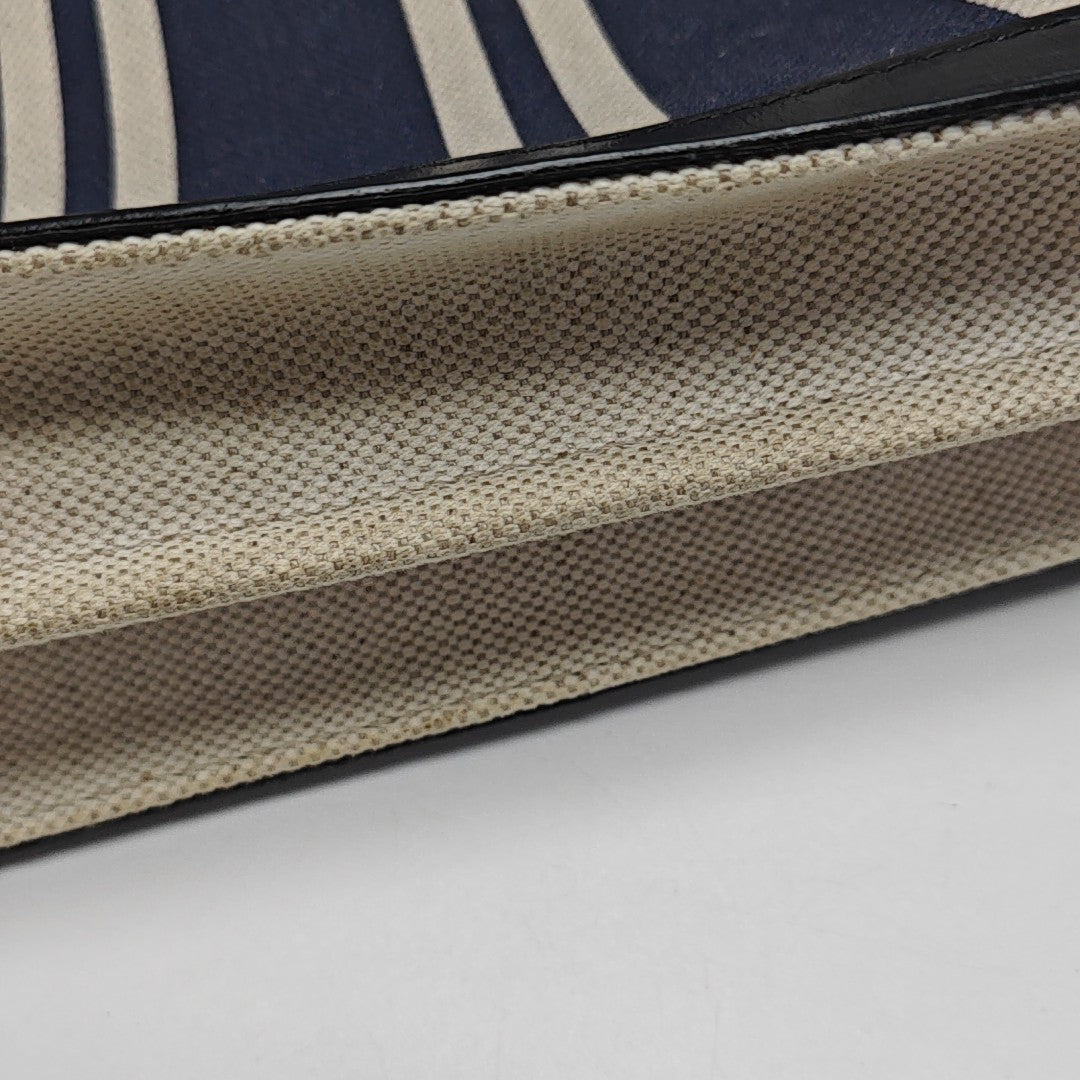 Pochette Medium Canvas Blue