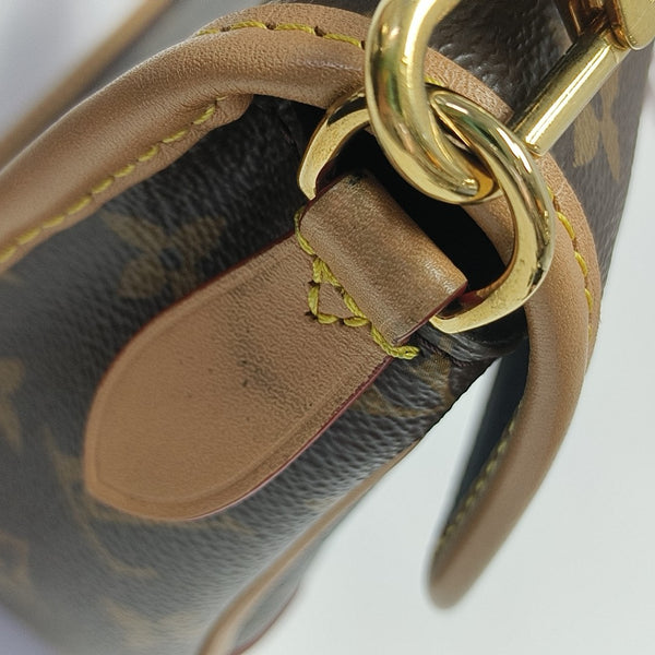 DIANE Monogram Coated Canvas Brown
