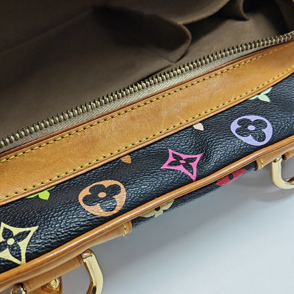 LV × TM CLAUDIA Monogram Coated Canvas Black