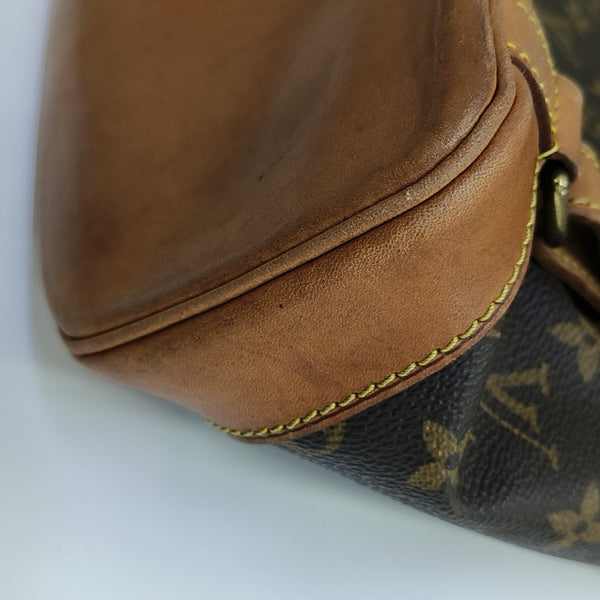 MONTSOURIS GM Monogram Coated Canvas Brown