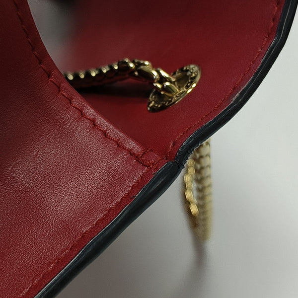 SERPENTI FOREVER Small Calfskin Red