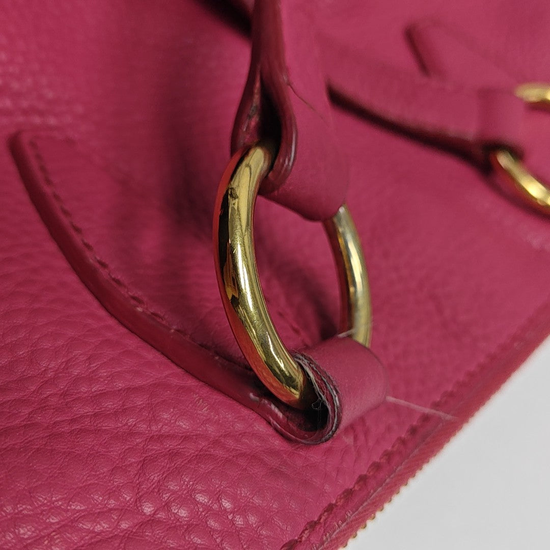 Calfskin Tote Bag Red