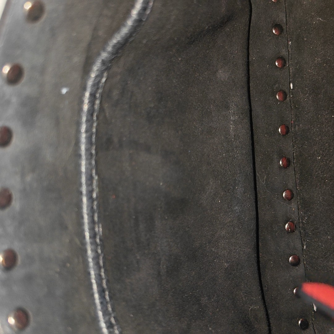 Spike Up Quilted Calfskin Black