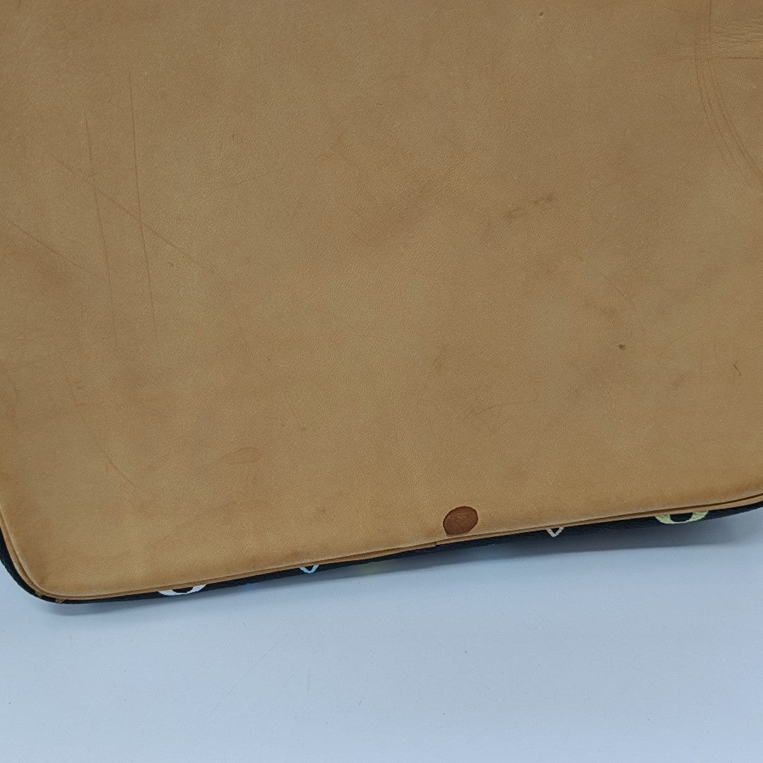 LV × TM NÉONOÉ MM Monogram Coated Canvas Black