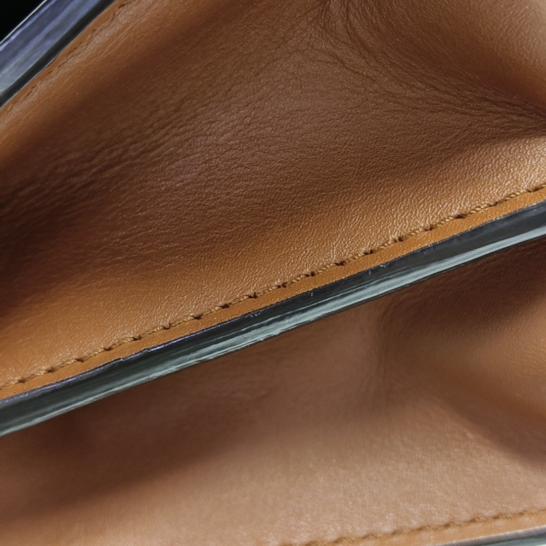 DAUPHINE Mini Monogram Coated Canvas Brown