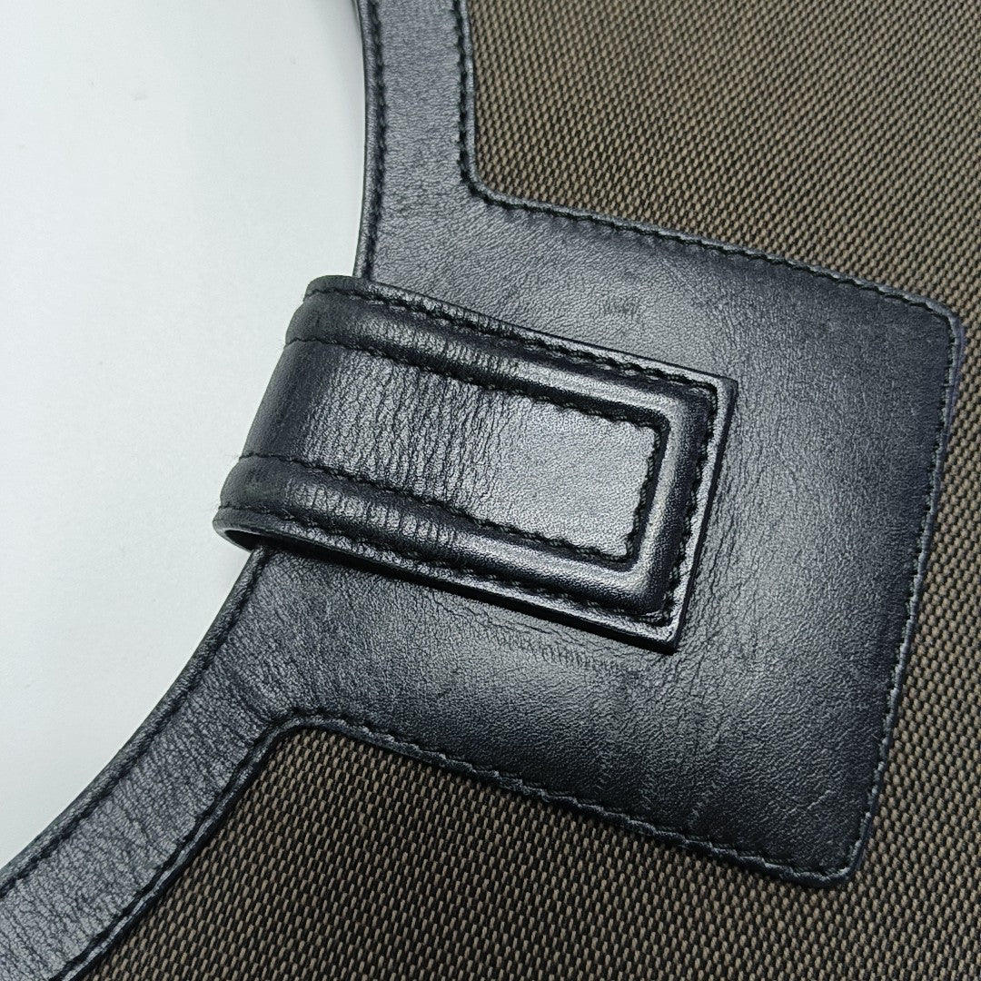 Canvas Shoulder Bag Brown