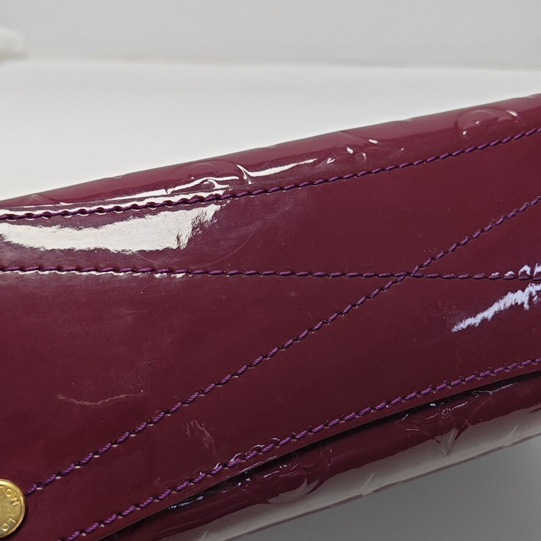Patent Leather Crossbody Bag PM Purple