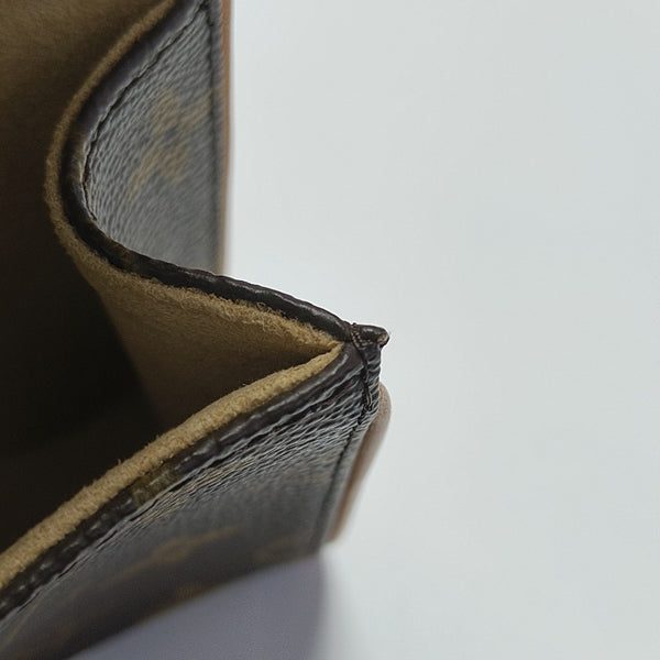Monogram Coated Canvas Belt Bag Brown