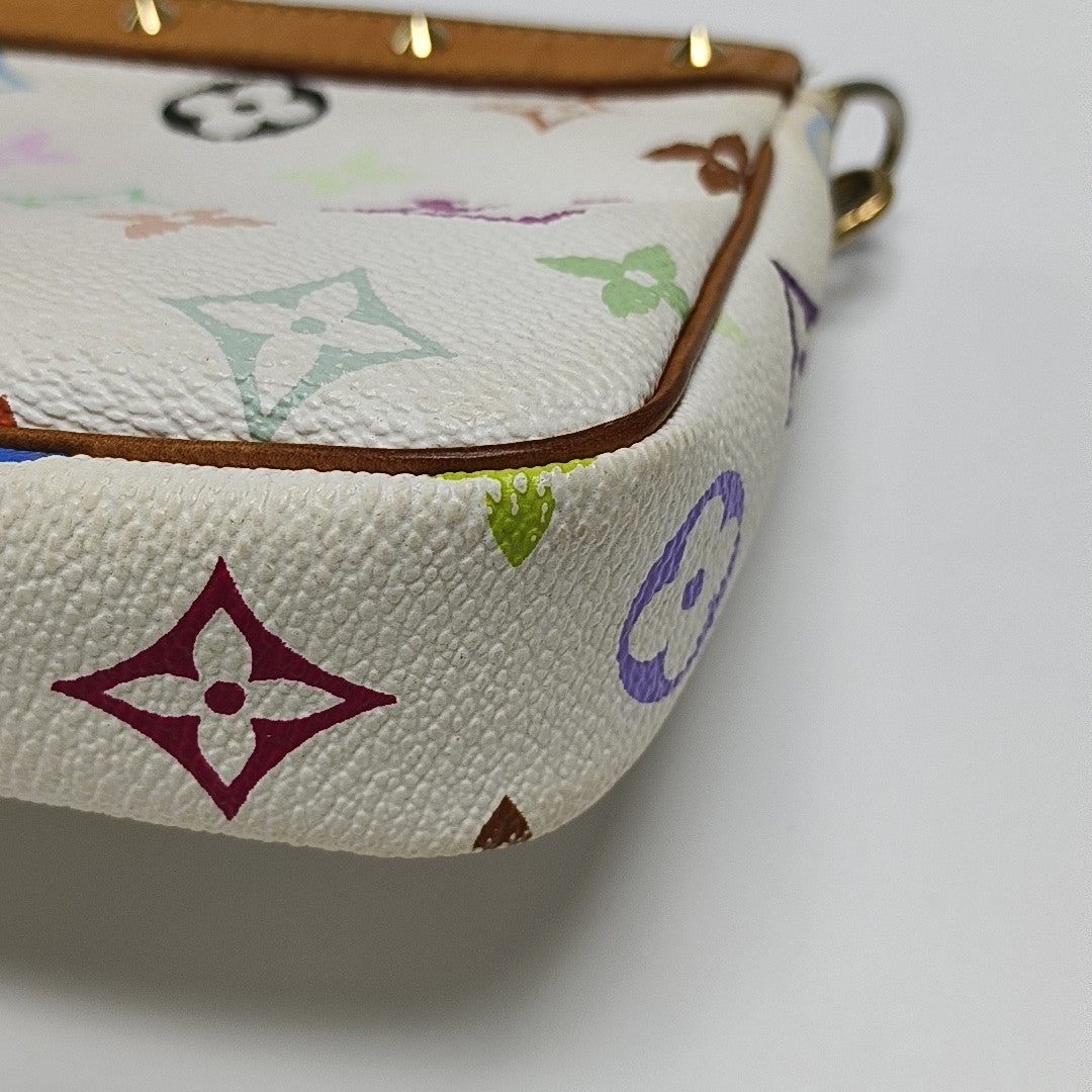 LV × TM ACCESSOIRES Monogram Coated Canvas White