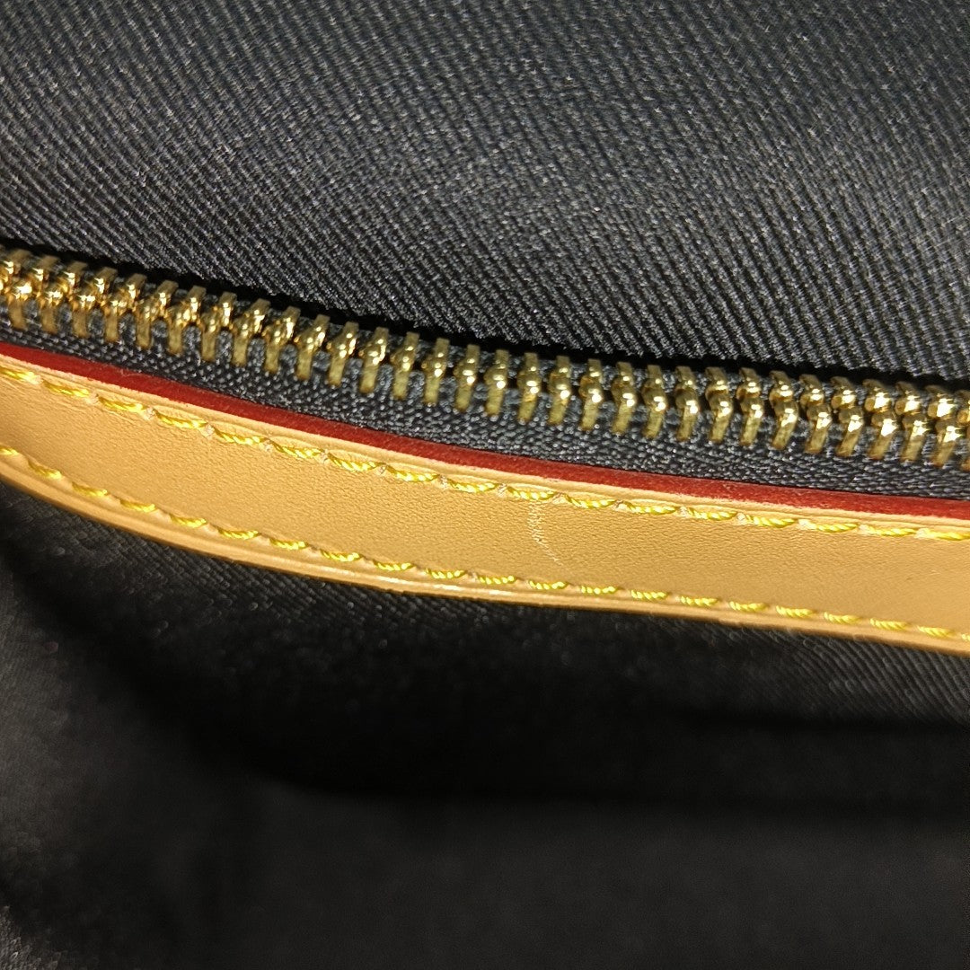 DIANE Monogram Coated Canvas Brown