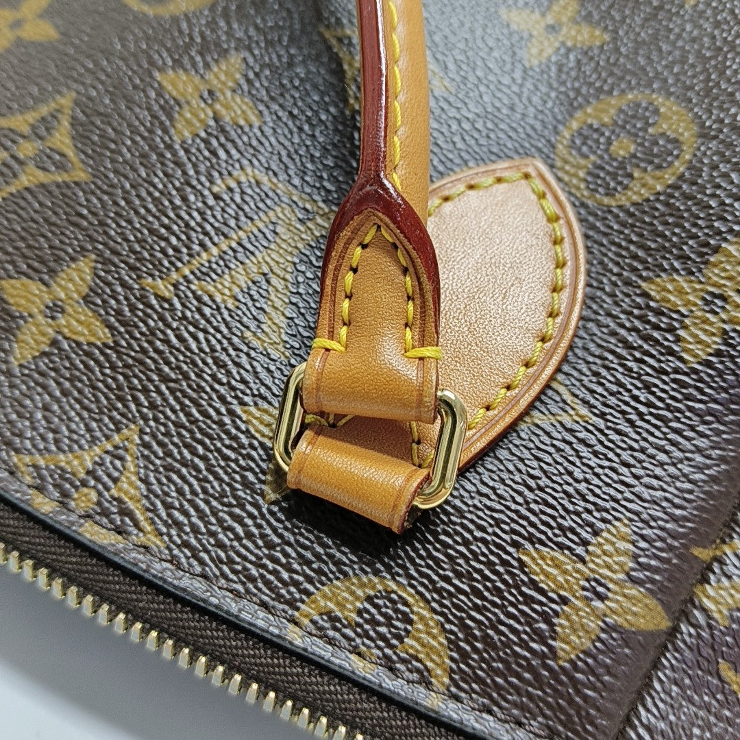 TURENNE GM Monogram Coated Canvas Brown