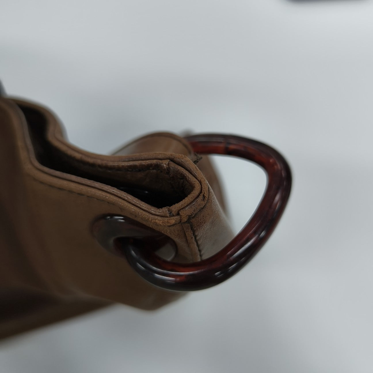 Calfskin Tote Bag Brown