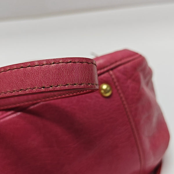 Miu Coffer Calfskin Red