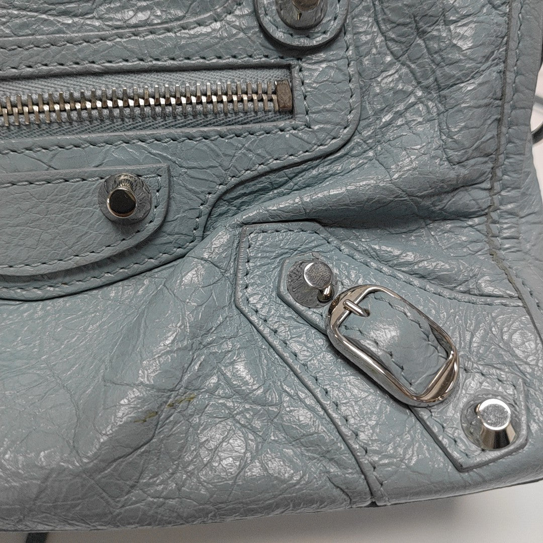 Classic City Mini Lambskin Blue