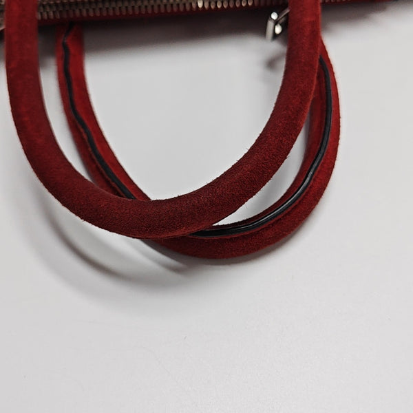 Glace Calf Suede Red