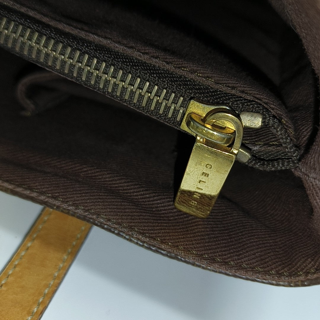 MACADAM TOTE Coated Canvas Brown