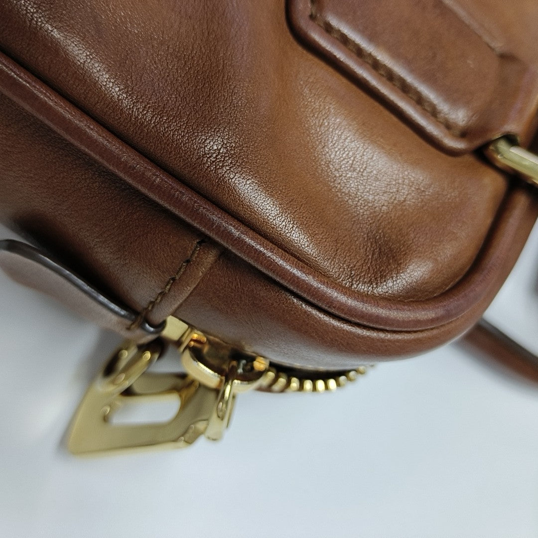 Arcadie Mini Calfskin Brown