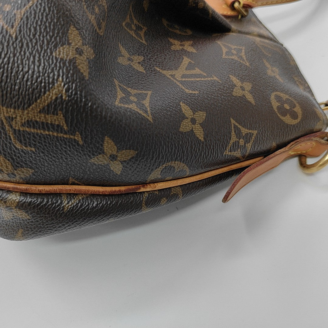 TURENNE PM Monogram Coated Canvas Brown