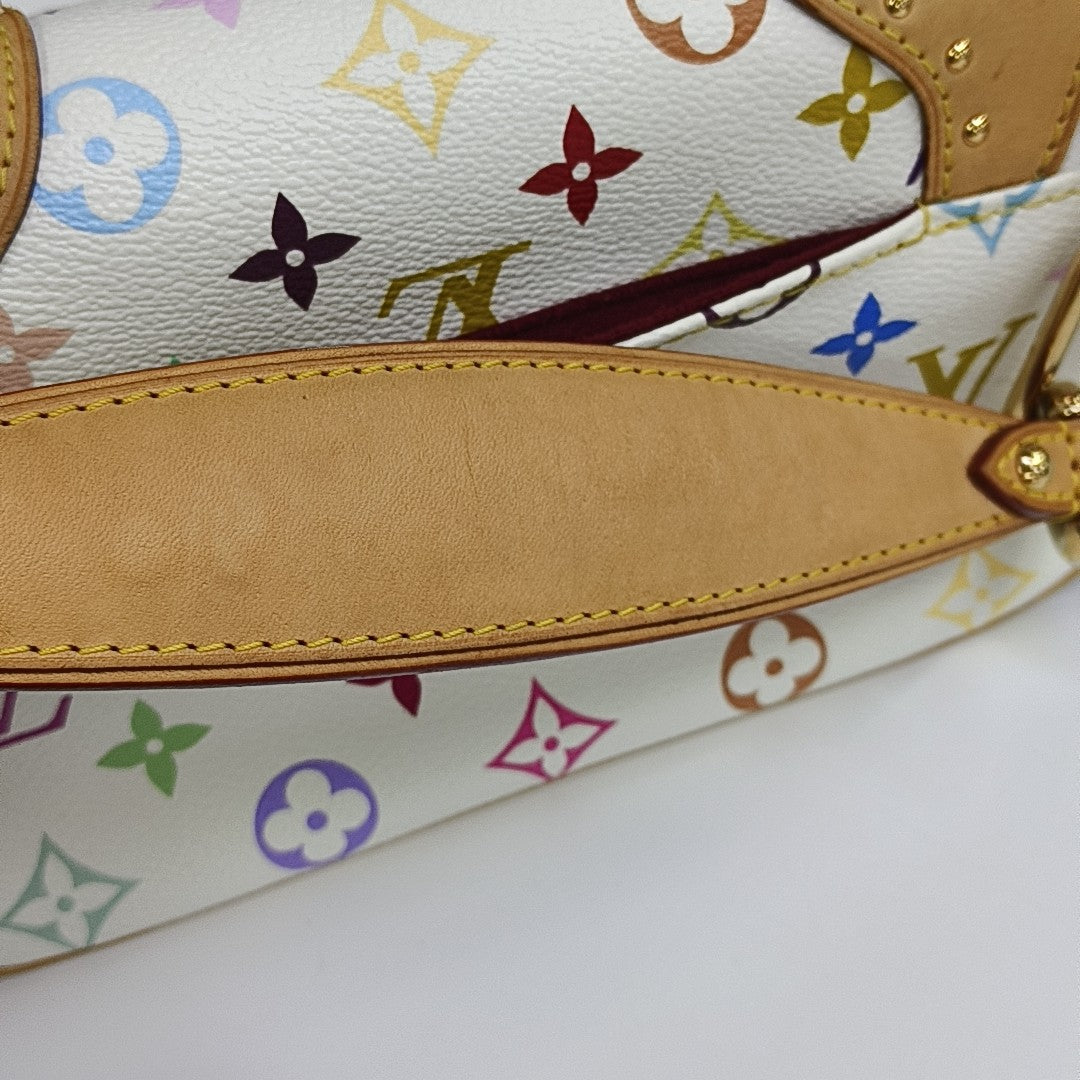 LV × TM MARILYN Monogram Coated Canvas White