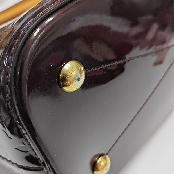 MONTEBELLO Monogram Patent Leather Red
