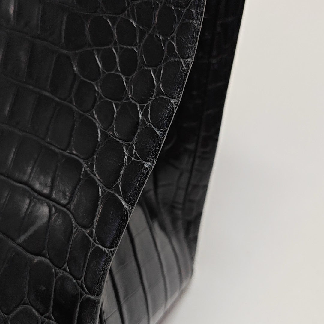 Calfskin Tote Bag Black