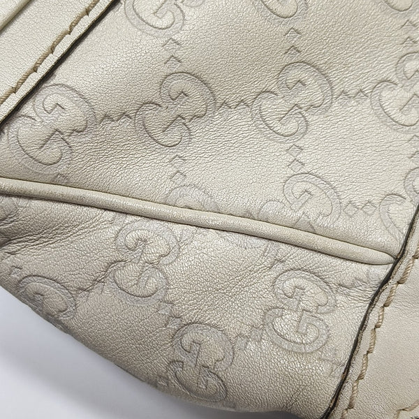 Mayfair Monogram Calfskin Beige