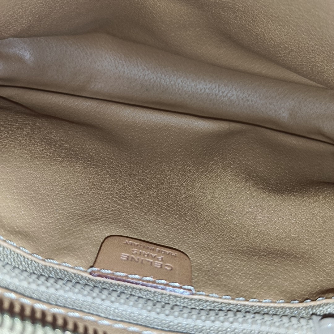 MACADAM CLUTCHES Coated Canvas Brown