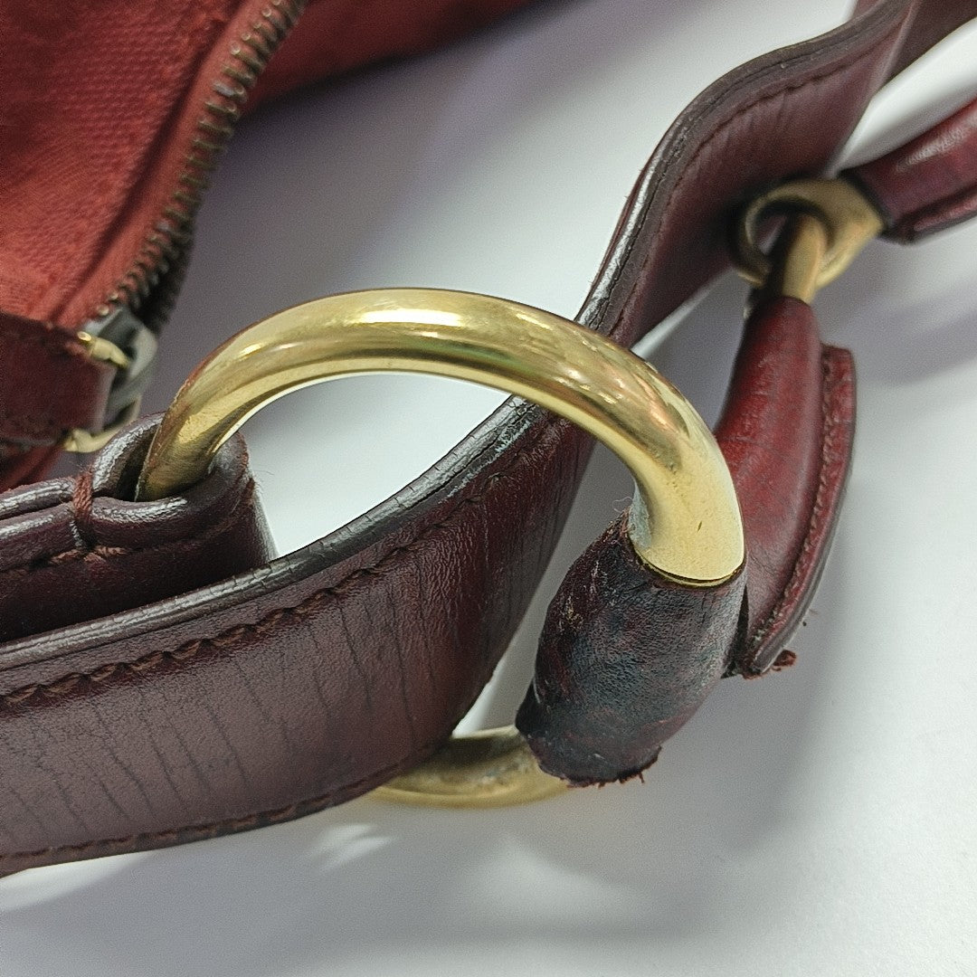 Monogram Canvas Top Handle Bag Red