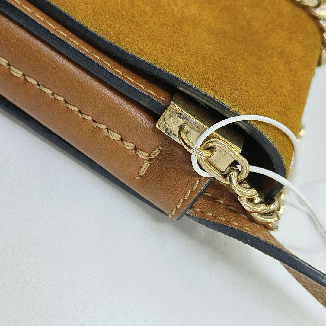 Faye Small Calfskin Brown
