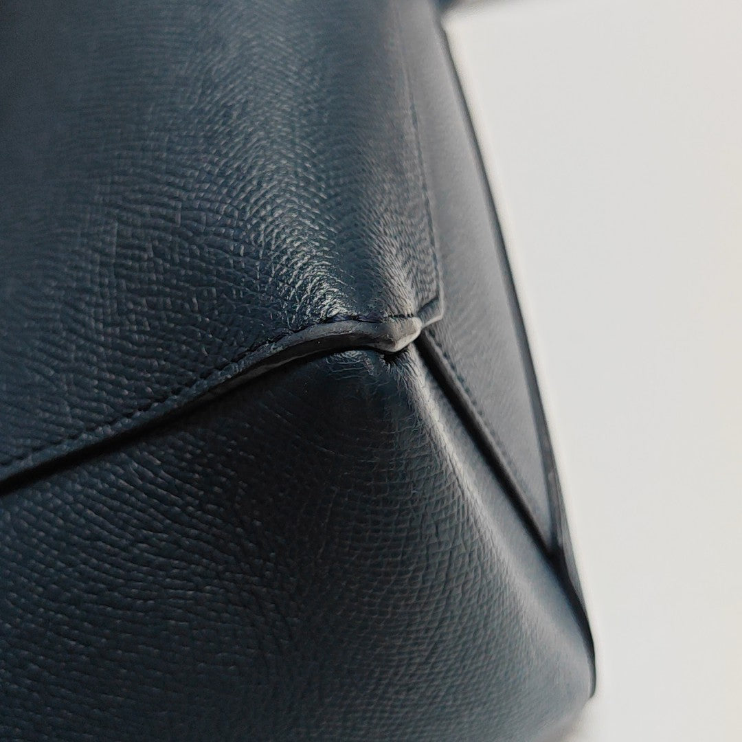 BELT Micro Calfskin Blue