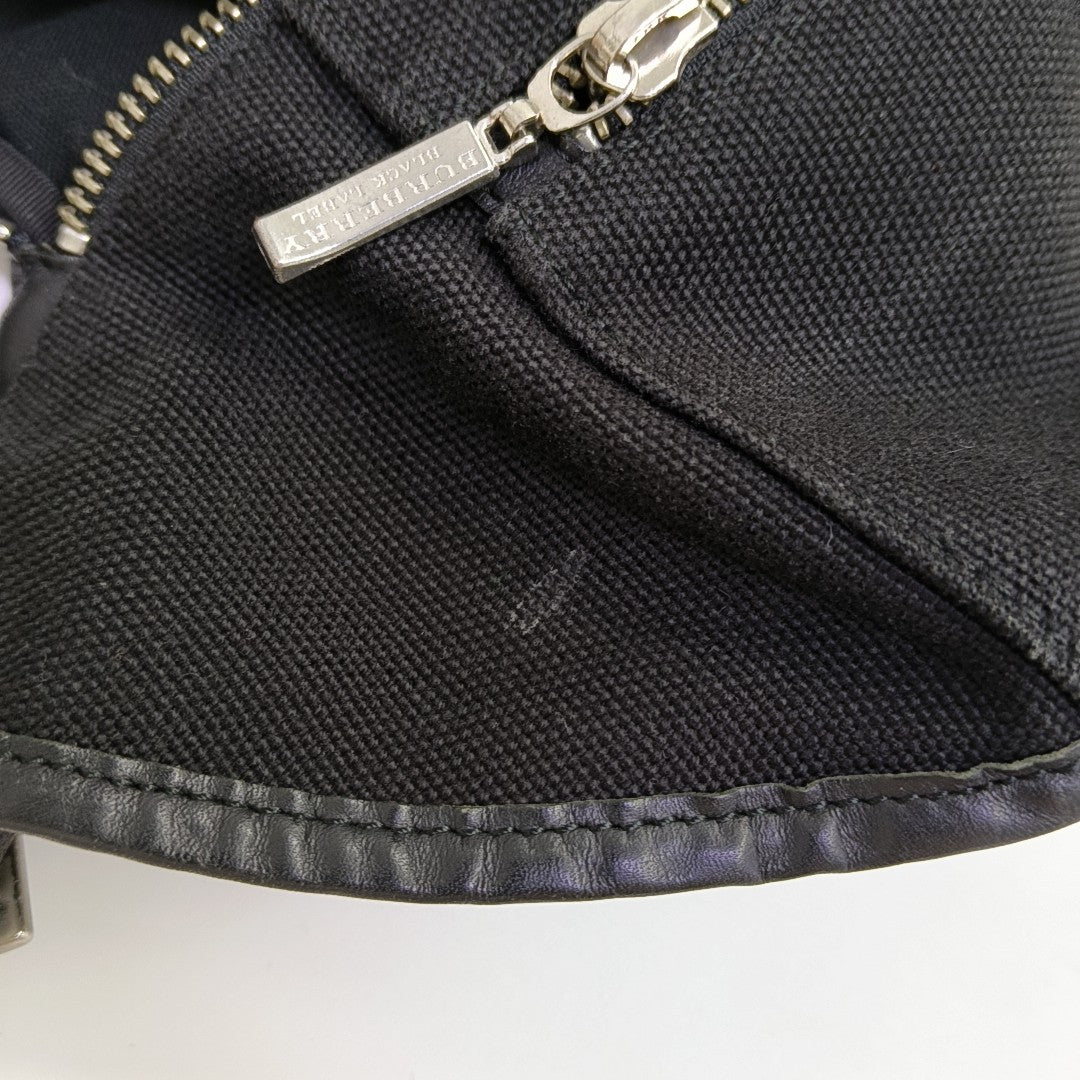 Canvas Belt Bag Black