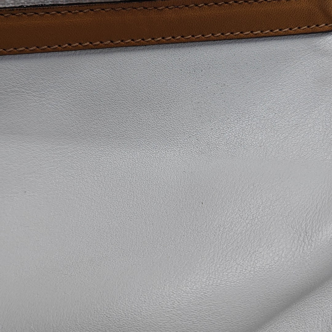MACADAM CLUTCHES Calfskin White