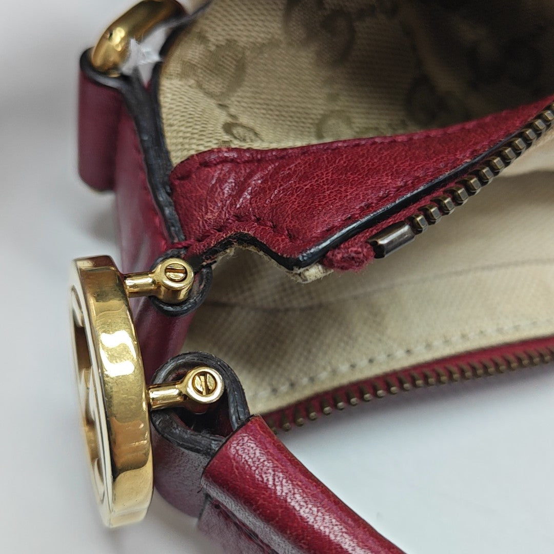 Monogram Canvas Shoulder Bag Beige
