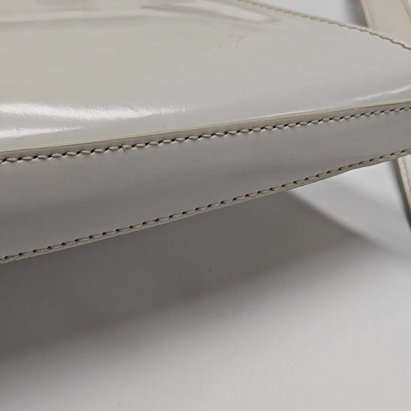 Cleo Medium Calfskin White