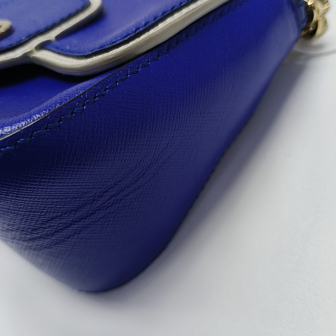 Gancini Calfskin Blue