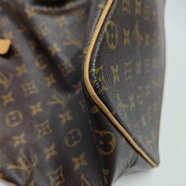 PALERMO GM Monogram Coated Canvas Brown