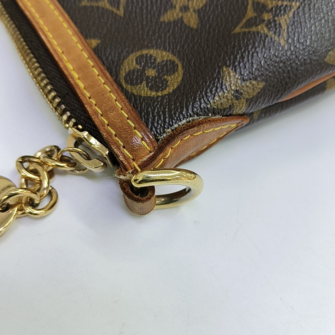 PALERMO PM Monogram Coated Canvas Brown