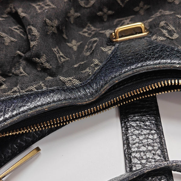 SOLAR Monogram Denim Black