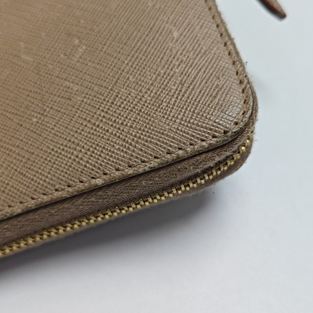 Saffiano Calfskin Wallet Pink