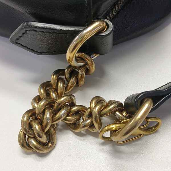 GG Marmont Small Quilted Calfskin Black