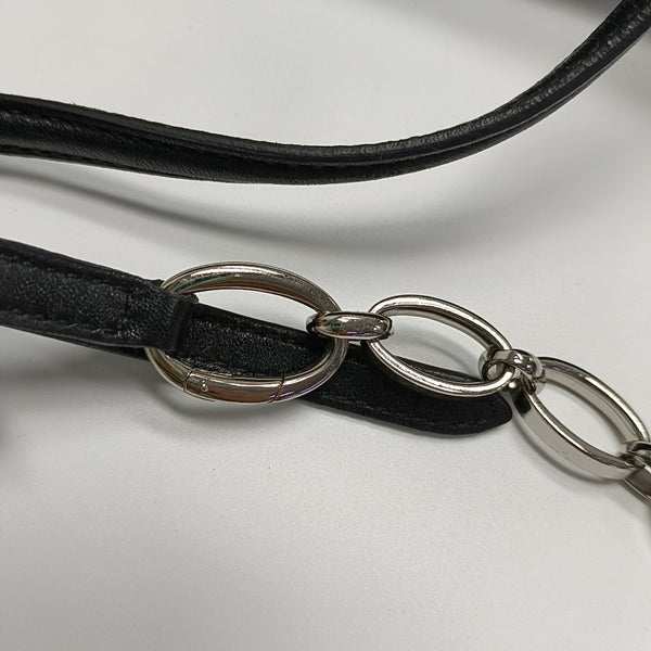 Calfskin Shoulder Bag Black