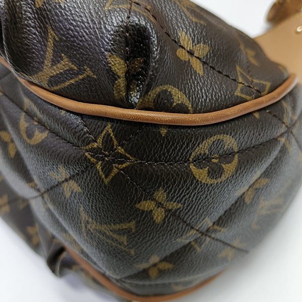 ETOILE CITY GM Monogram Coated Canvas Brown