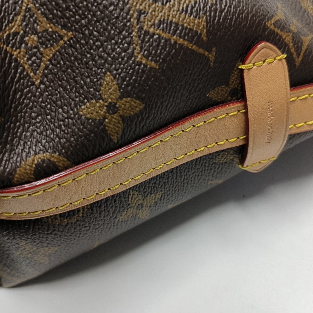 CARRYALL PM Monogram Coated Canvas Brown