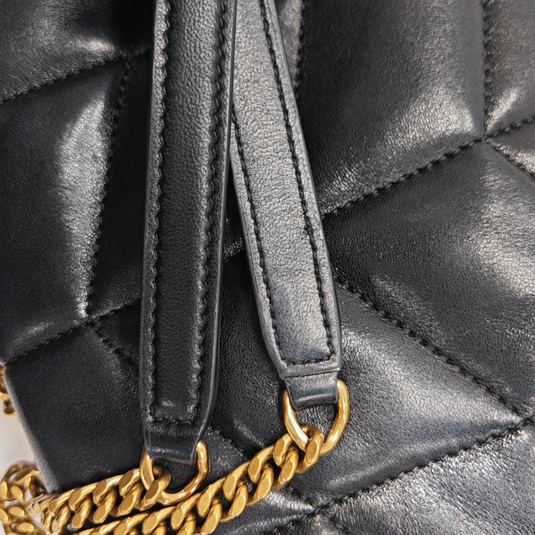 PUFFER Quilted Lambskin Black