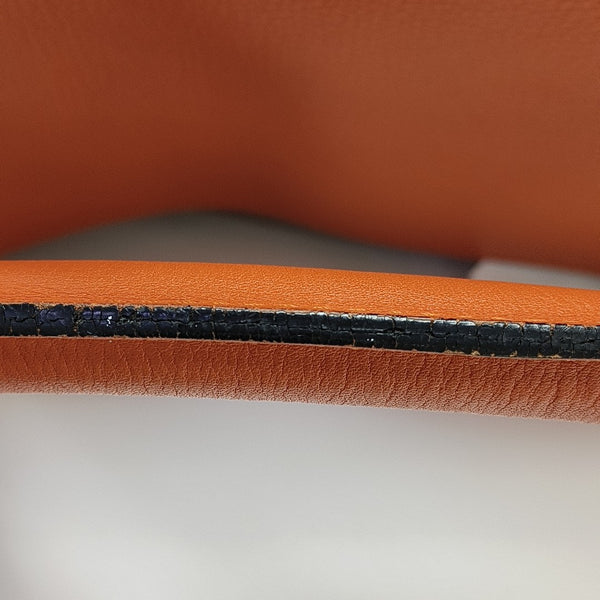 Puzzle Medium Calfskin Orange