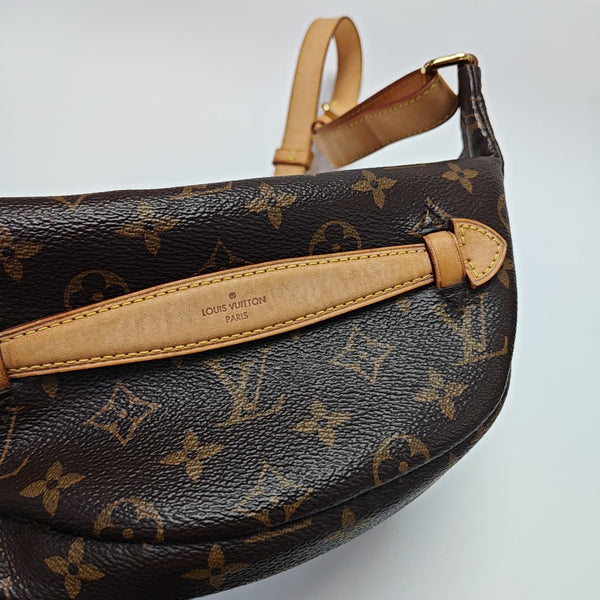 BUMBAG Monogram Coated Canvas Brown