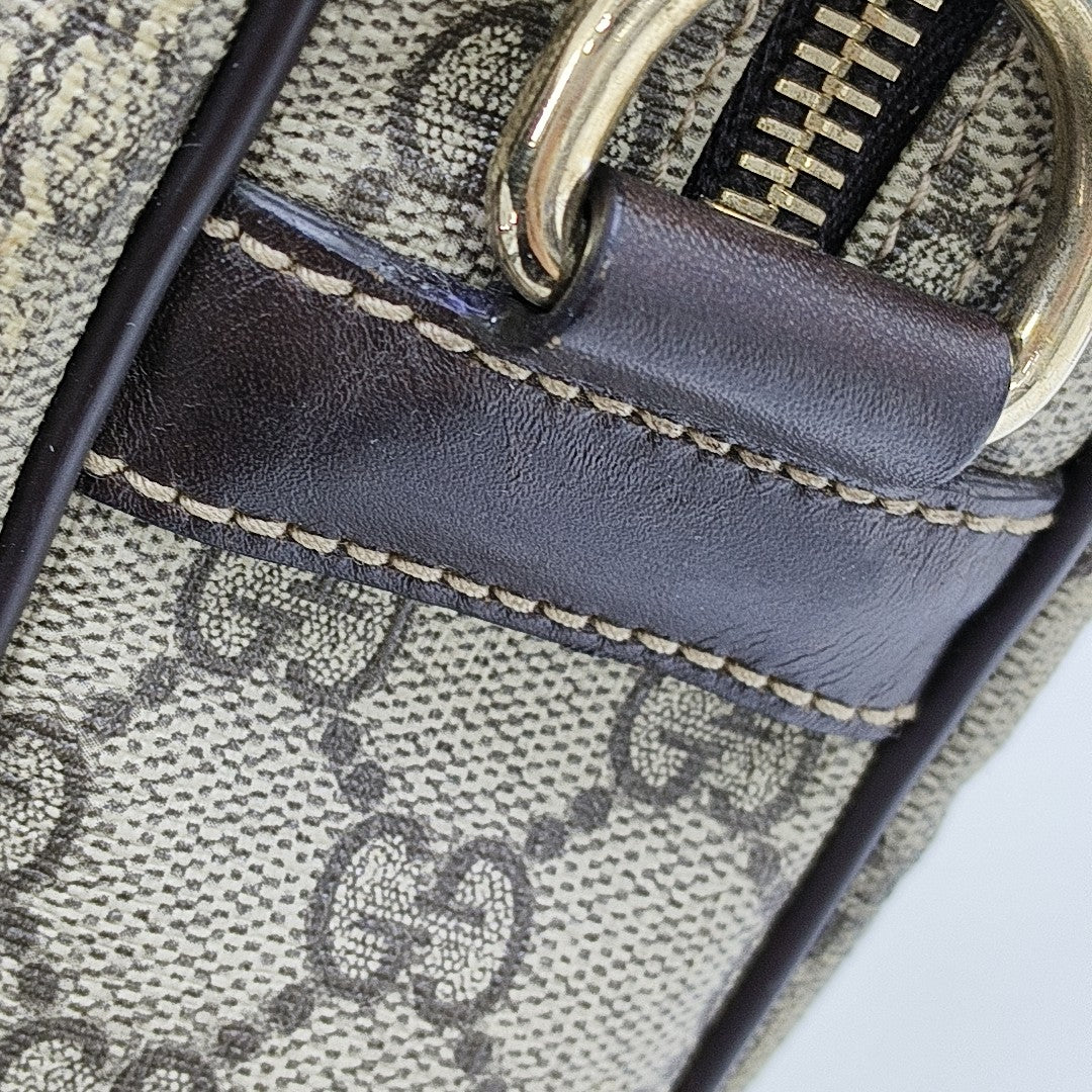 Duffle Monogram Coated Canvas Beige
