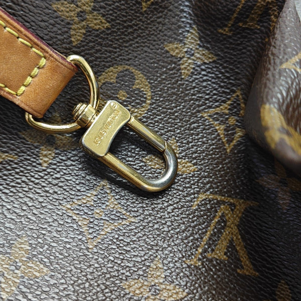 SPEEDY 30 Monogram Coated Canvas Brown